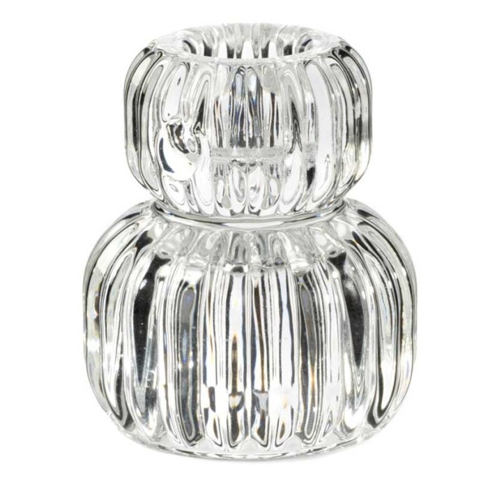 PORTACANDELE A FORMA DI OTTO D